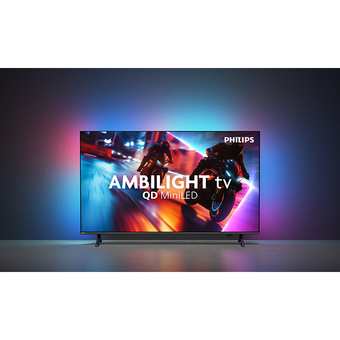 QD MiniLED 85MLED910 4K „Ambilight“ televizorius