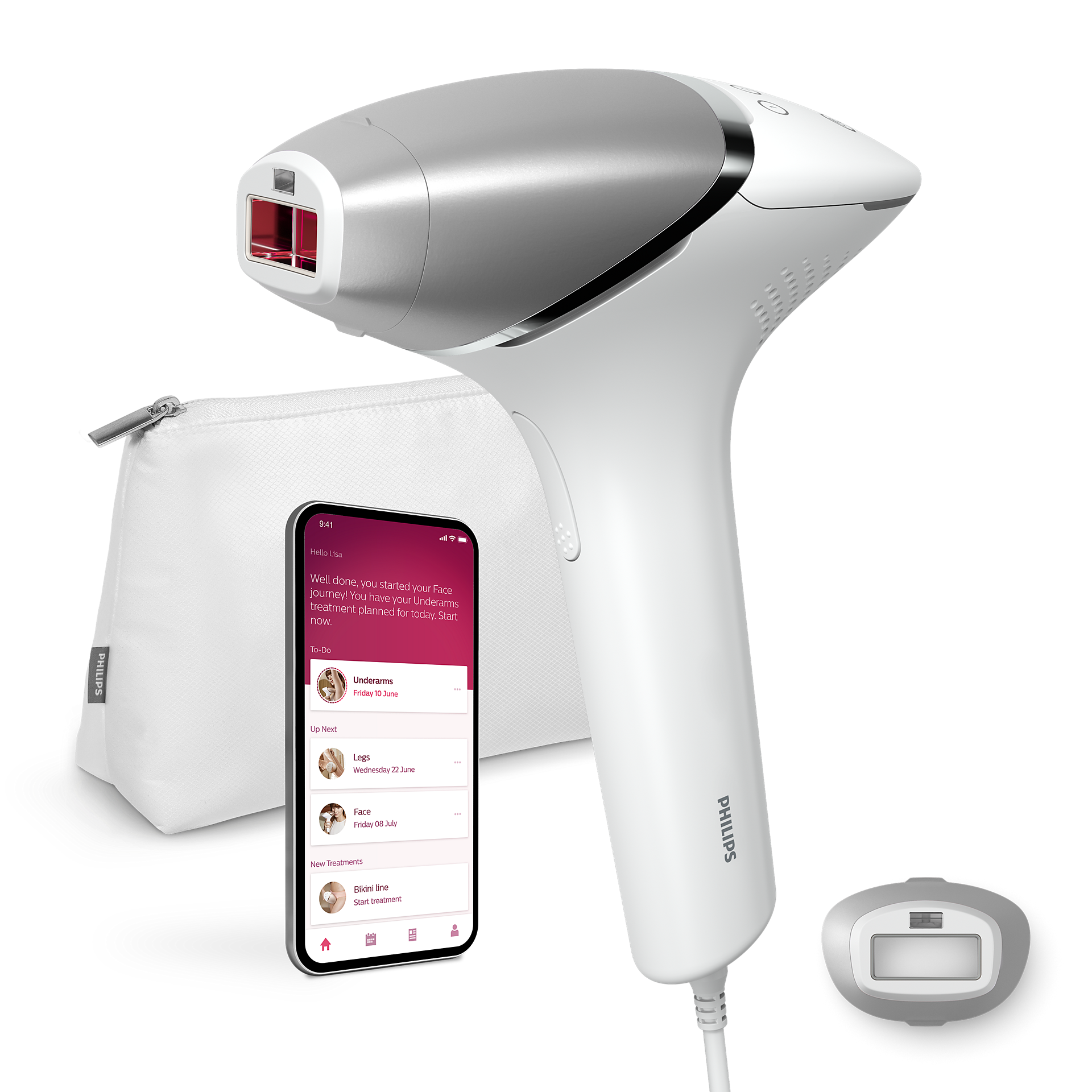 PHILIPS Lumea ルメア 8000シリーズ BRI940/70 Lumea IPL 8000 Series BRI940/00 IPL plaukelių šalinimo prietaisas