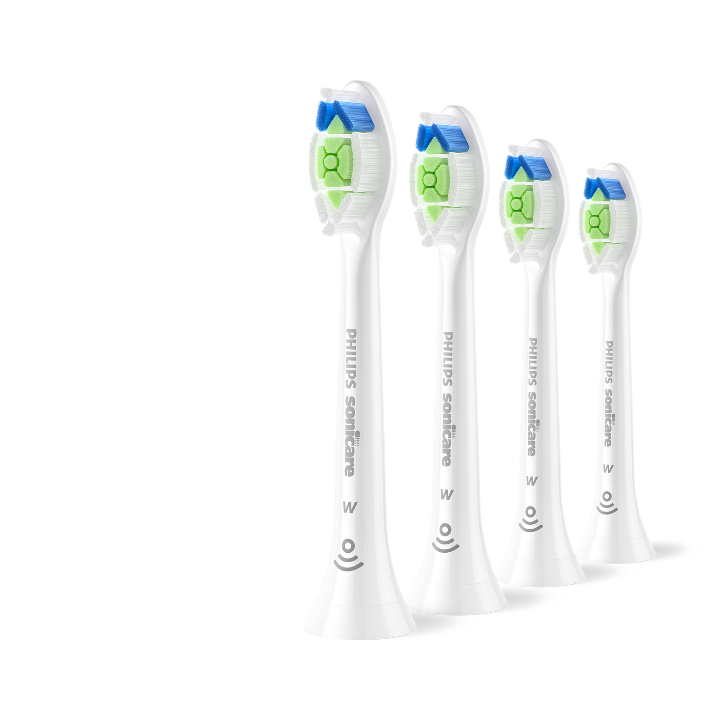 Optimal White HX6064/87 4 dalių šepetėlių galvučių pakuotė