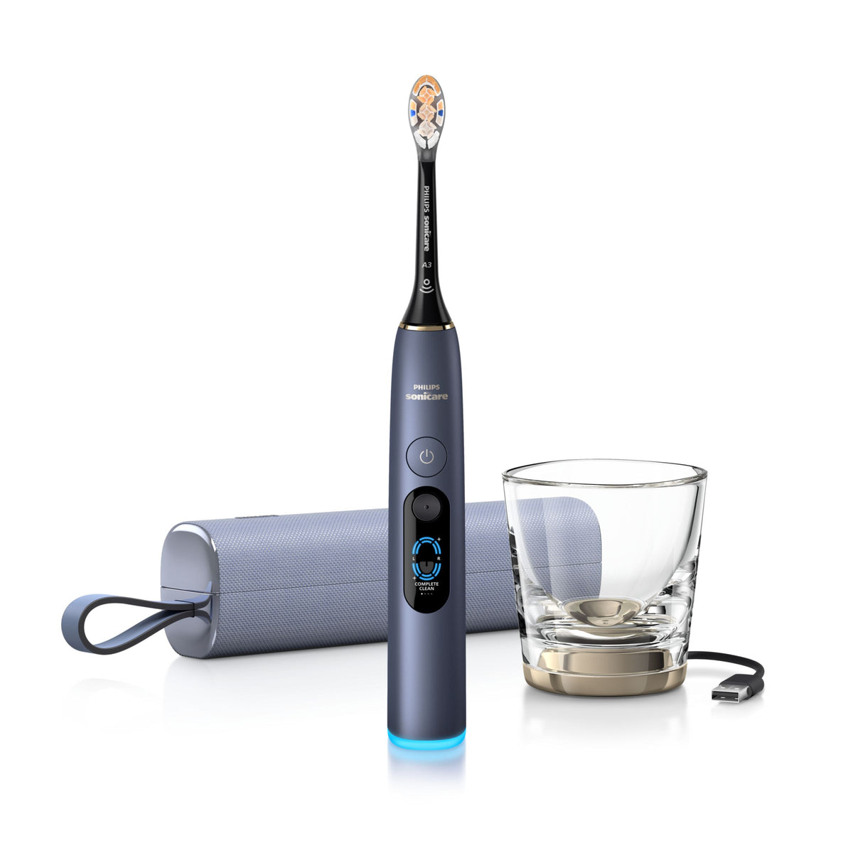 DiamondClean 9900 Prestige HX9813/98 Įkraunamas dantų šepetėlis