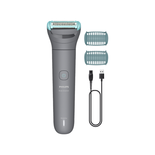 Body Groomer 3000 Series BG3480/15 Su trijų apsaugų skutimosi sistema