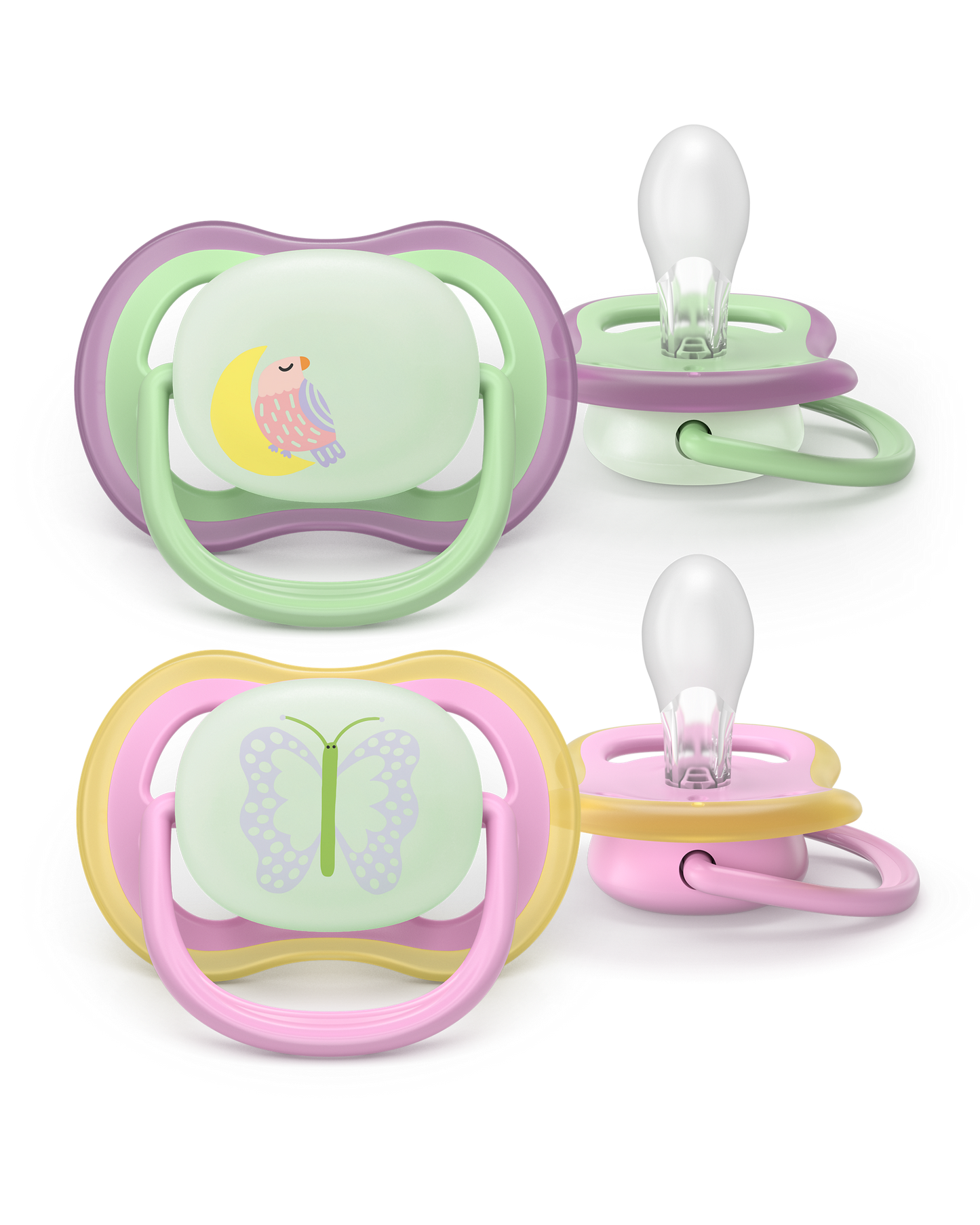 Pacifier SCF376/29 „ultra air Nighttime“