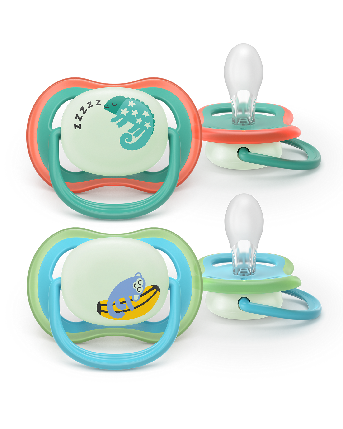 Pacifier SCF376/28 „ultra air Nighttime“