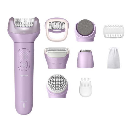 Epilator Series 9000 BRE728/00 Belaidis epiliatorius; sausam ir drėgnam naudojimui