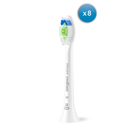 Optimal White HX6068/87 8 dalių šepetėlių galvučių pakuotė