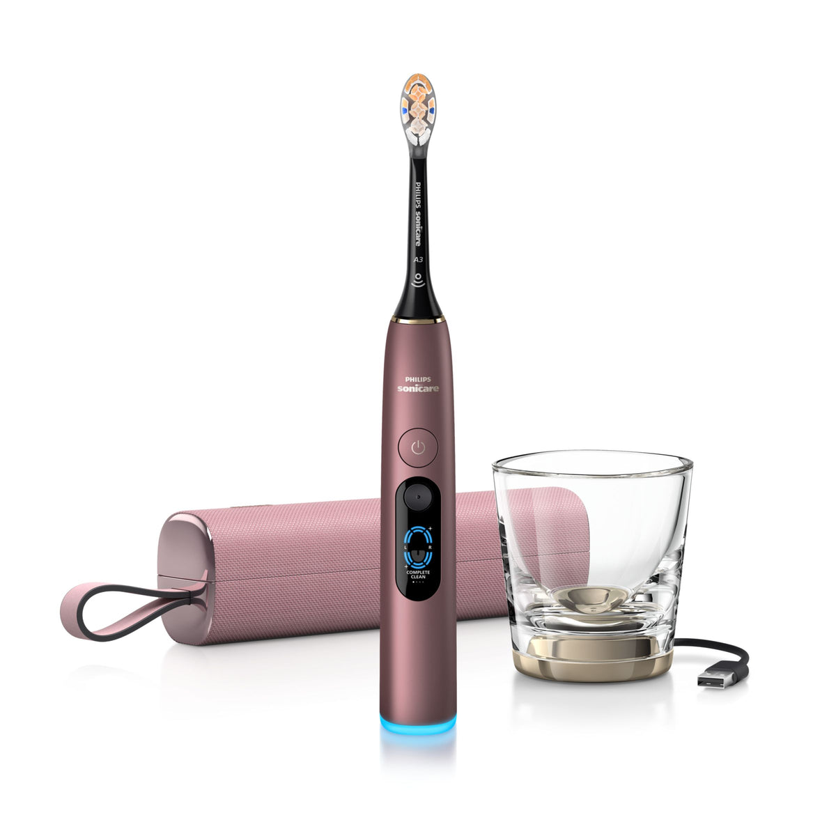 DiamondClean 9900 Prestige HX9813/95 Įkraunamas dantų šepetėlis