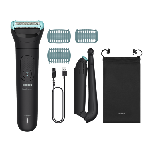 Body Groomer 5000 Series BG5480/15 Su trijų apsaugų skutimosi sistema