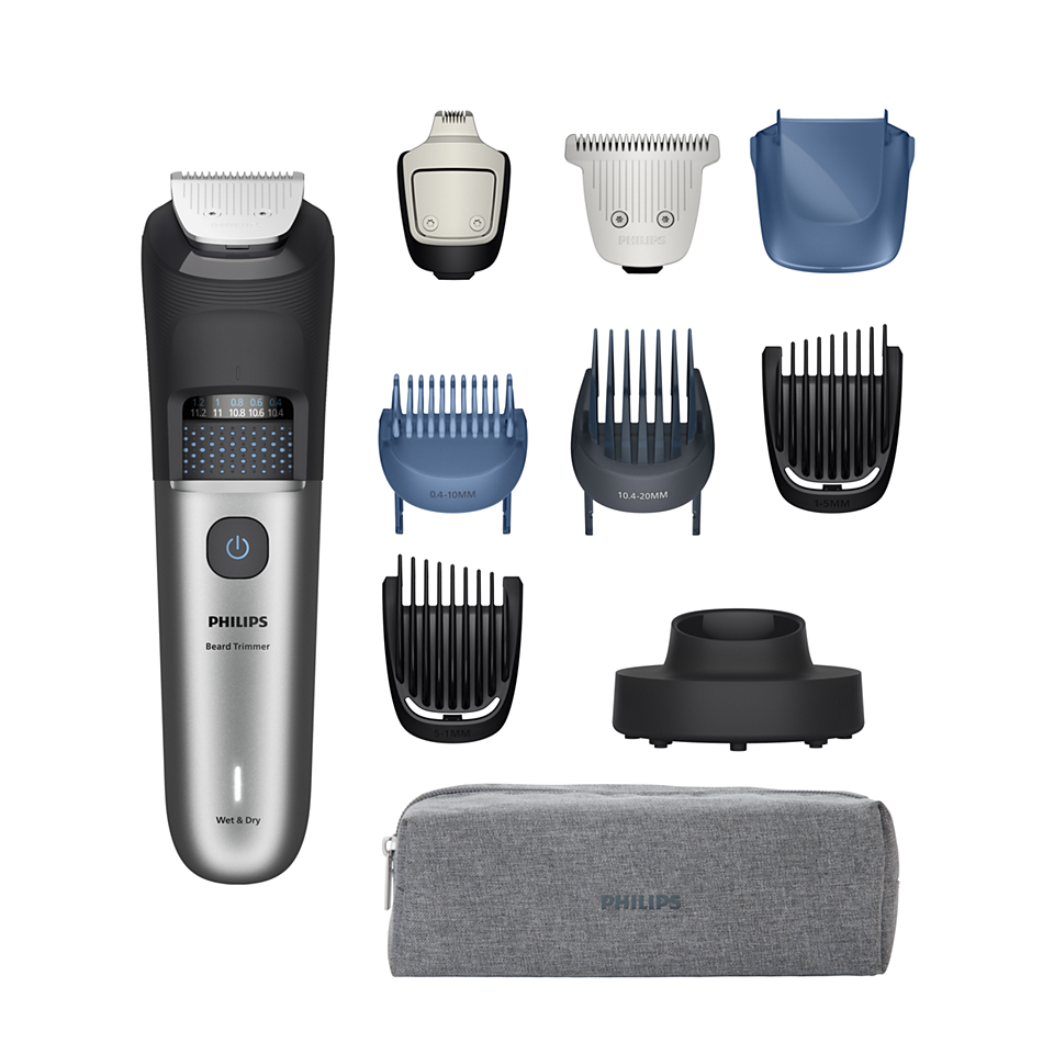 Beard Trimmer 7000 Series BT7670/15 Barzdos modeliavimas su plaukų rinkikliu