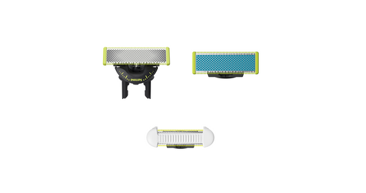 OneBlade QP936/50 Po 1 peiliuką: 360°, nesitrinantis ir „SkinProtect“