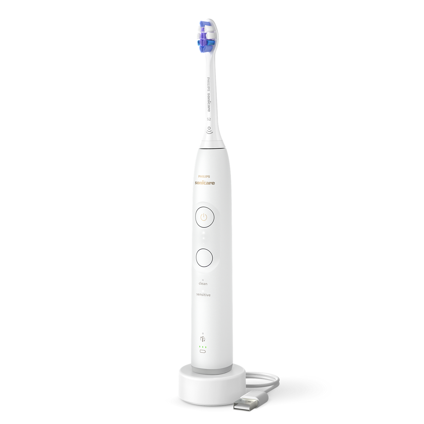 6100 HX7400/01 „Sonic“ elektrinis dantų šepetėlis