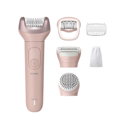 Epilator Series 9000 BRE718/00 Belaidis epiliatorius; sausam ir drėgnam naudojimui