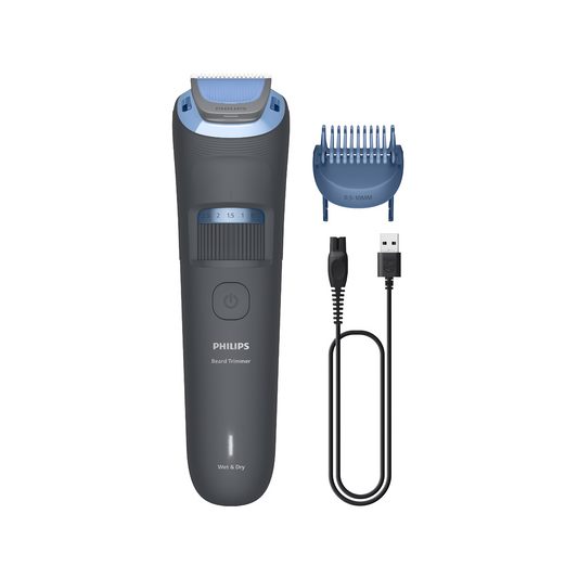 Beard Trimmer 3000 Series BT3617/15  Barzdos priežiūra naudojant apvalius peiliukus