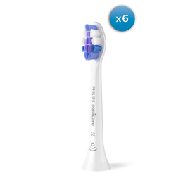 Sensitive HX6056/87 6 dalių šepetėlių galvučių pakuotė