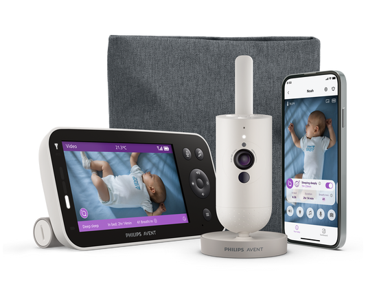 Premium Connected Baby Monitor SCD971/26 Prijungta