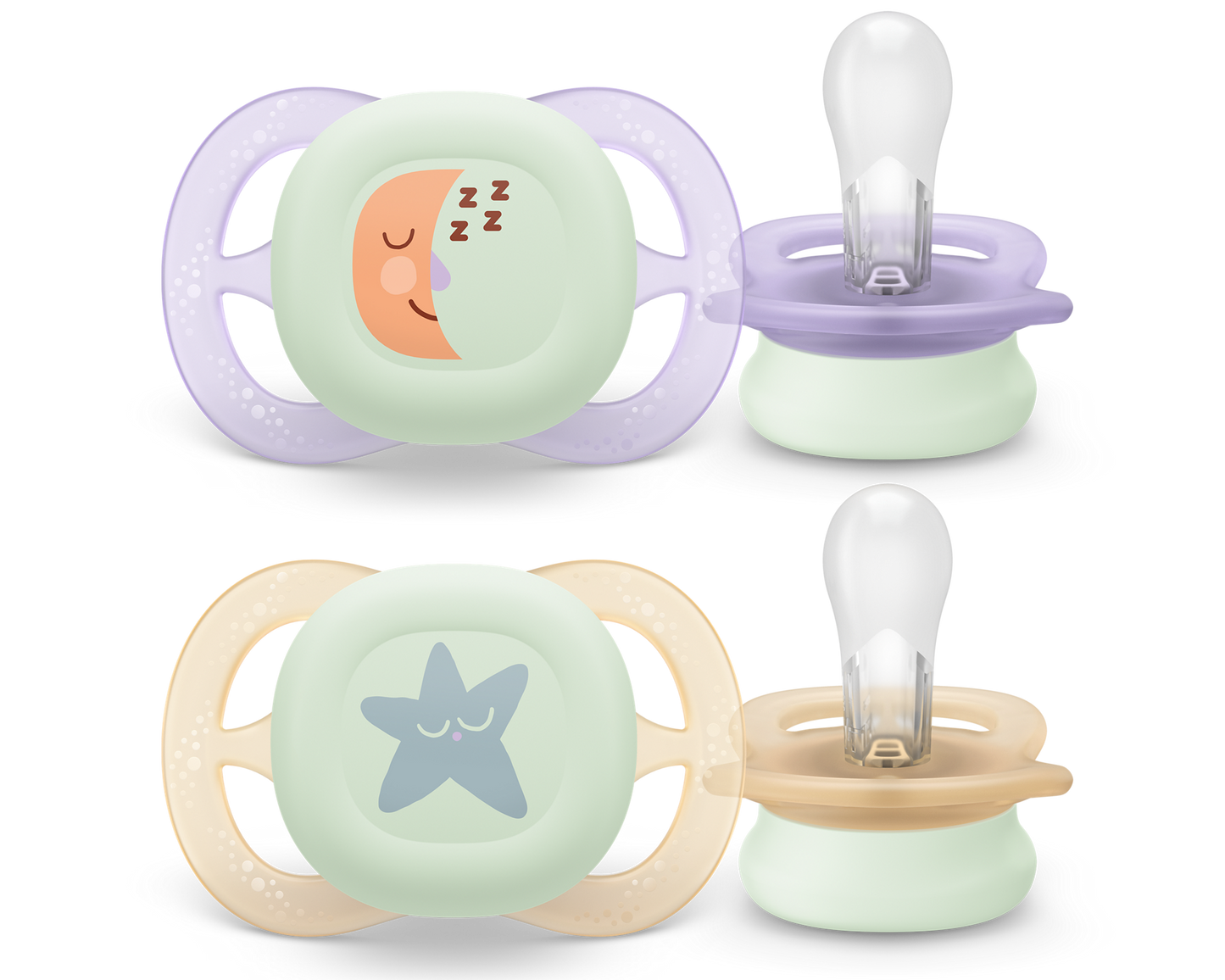 Pacifier SCF075/17 „ultra start Nighttime“