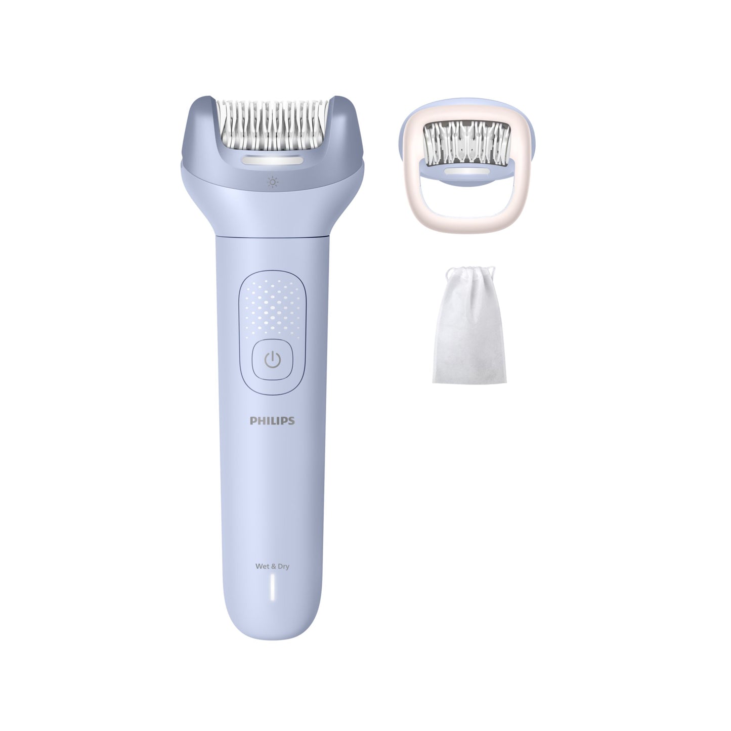 Epilator Series 8000 BRE708/00 Belaidis epiliatorius; sausam ir drėgnam naudojimui