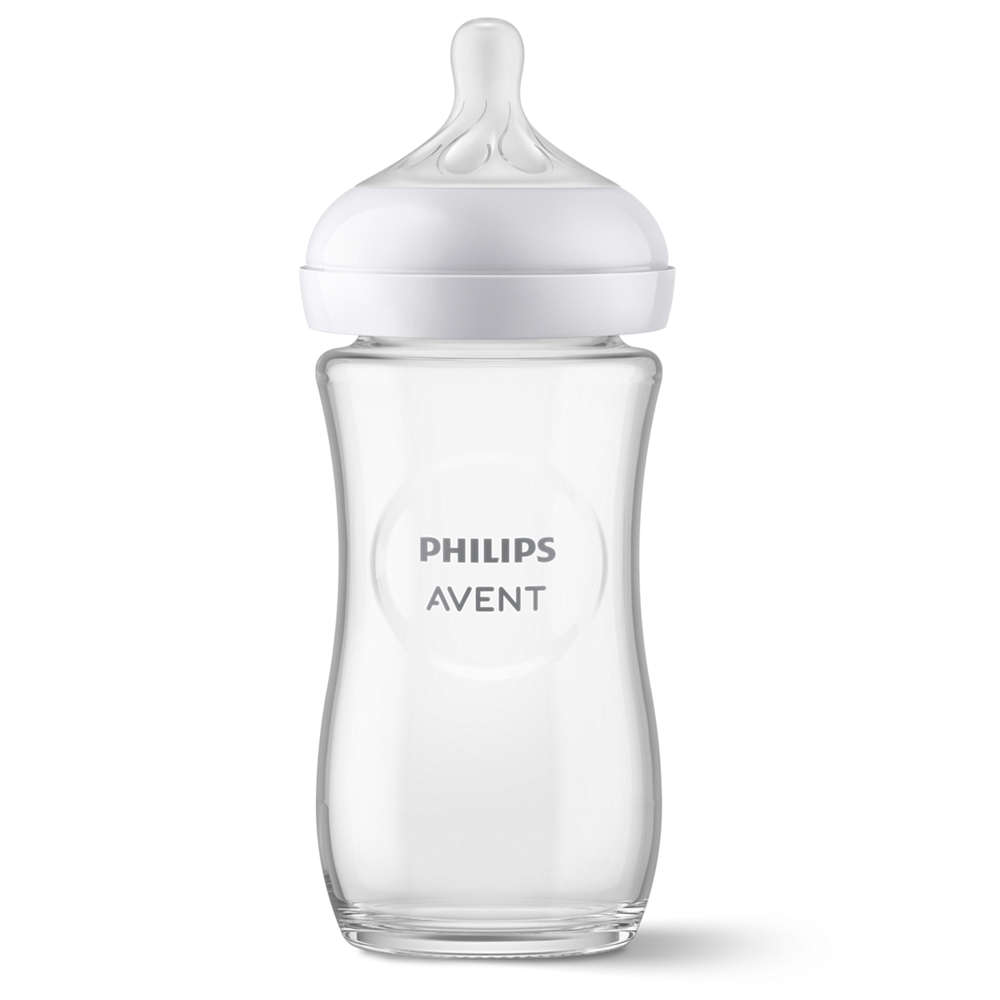 Pirkite Philips Avent Natural Response Stiklinis kūdikių buteliukas SCY933/01 elektroninėje | Philips parduotuvėje
