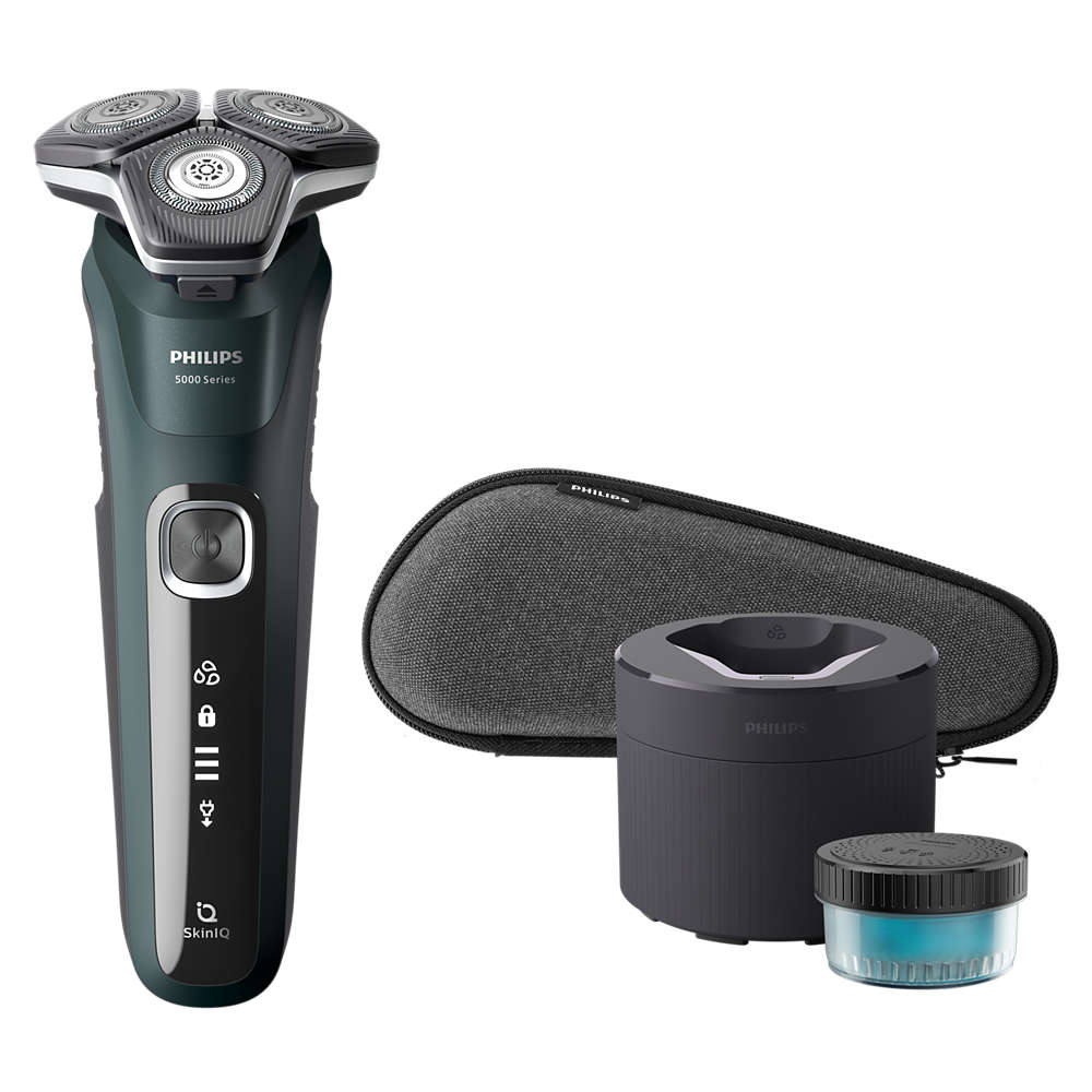 Pirkite Shaver Series 5000 Drėgnojo ir sausojo skutimo elektrinė barzdaskutė S5884/50 elektroninėje | Philips parduotuvėje