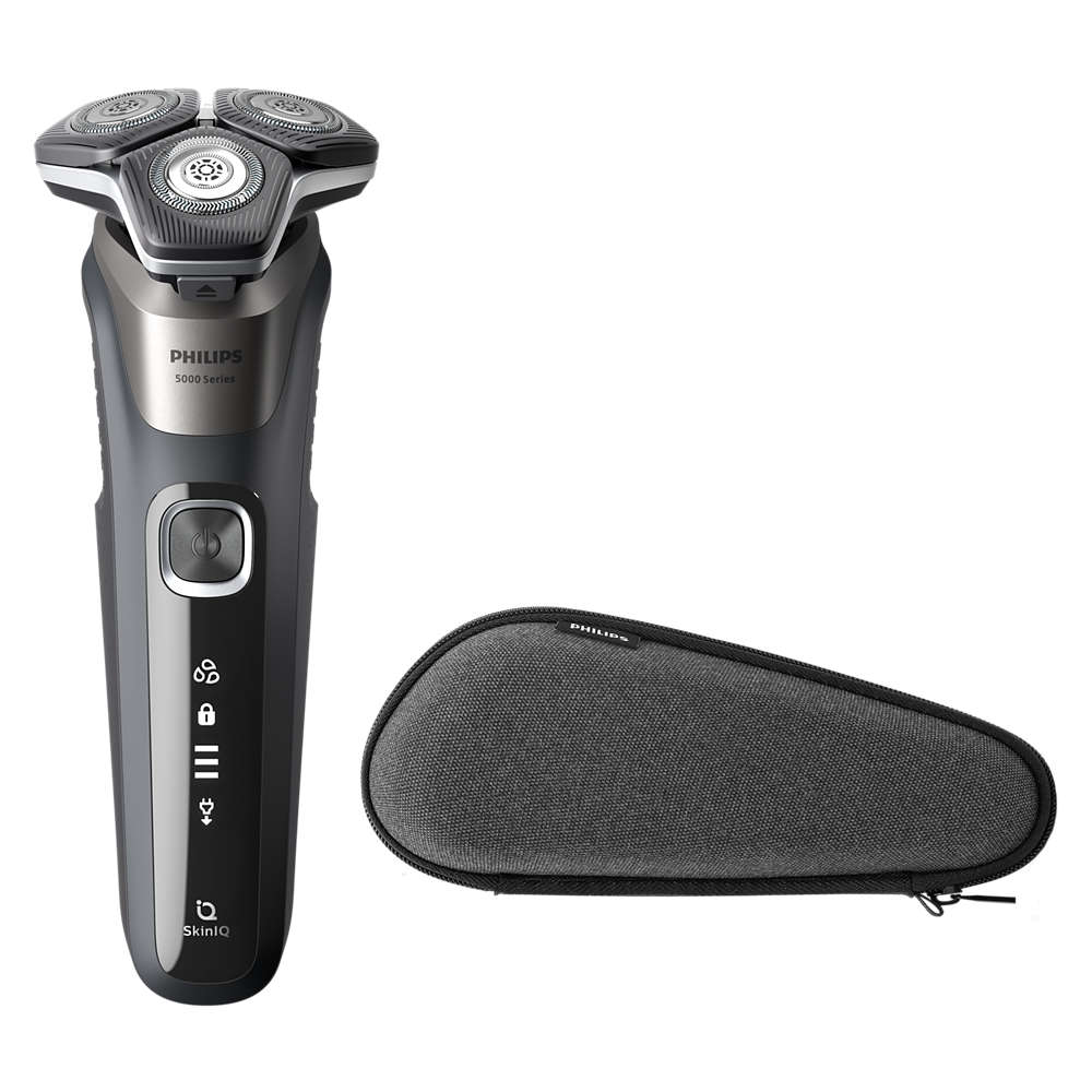 Pirkite Shaver Series 5000 Drėgnojo ir sausojo skutimo elektrinė barzdaskutė S5887/30 elektroninėje | Philips parduotuvėje