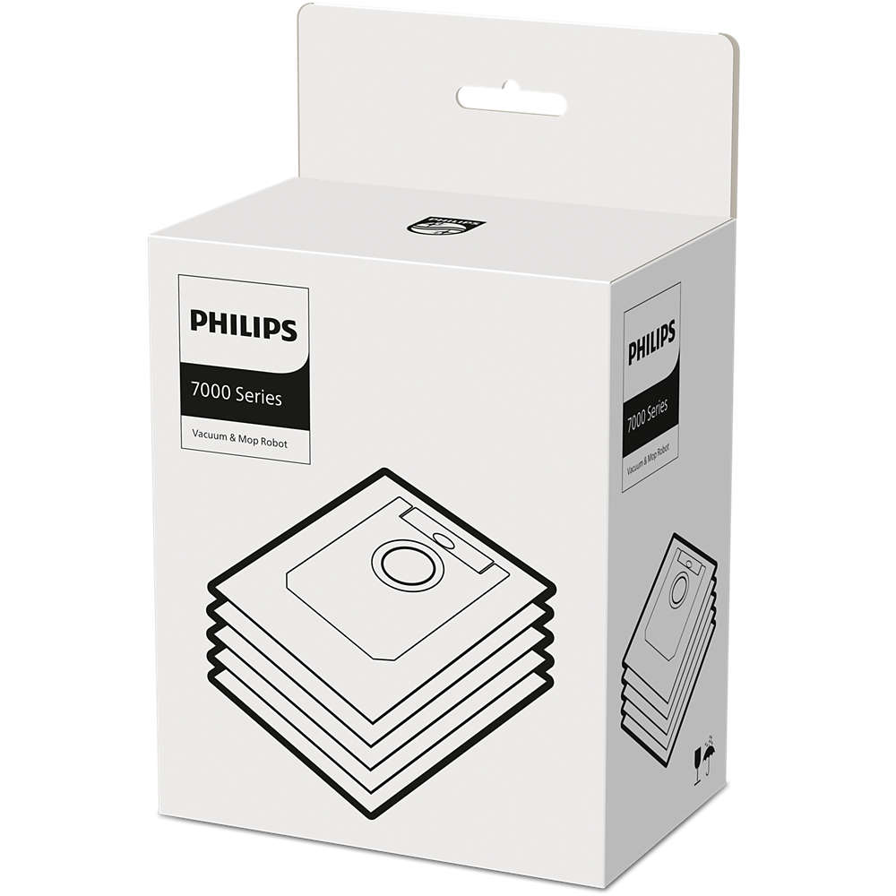 Pirkite HomeRun Dulkių maišeliai „HomeRun“ robotams XV1472/00 elektroninėje | Philips parduotuvėje